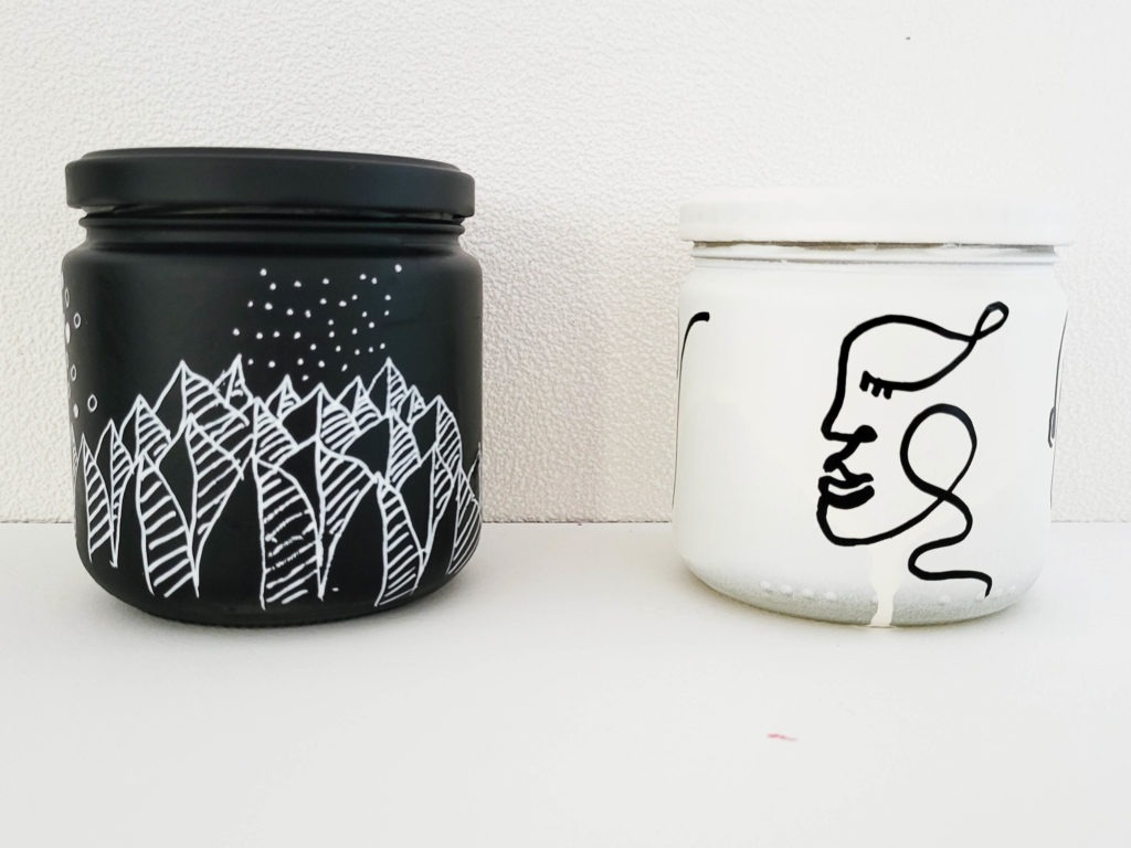 Peindre un pot en verre : 8 idées de bocaux - Bouge ta créativité